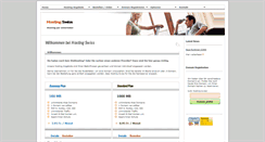 Desktop Screenshot of hosting-swiss.ch
